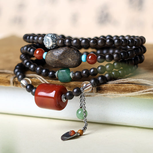Tibetan Agarwood Necklace