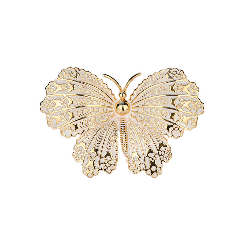Enamel Butterfly Brooch Corsage, Insect Pin