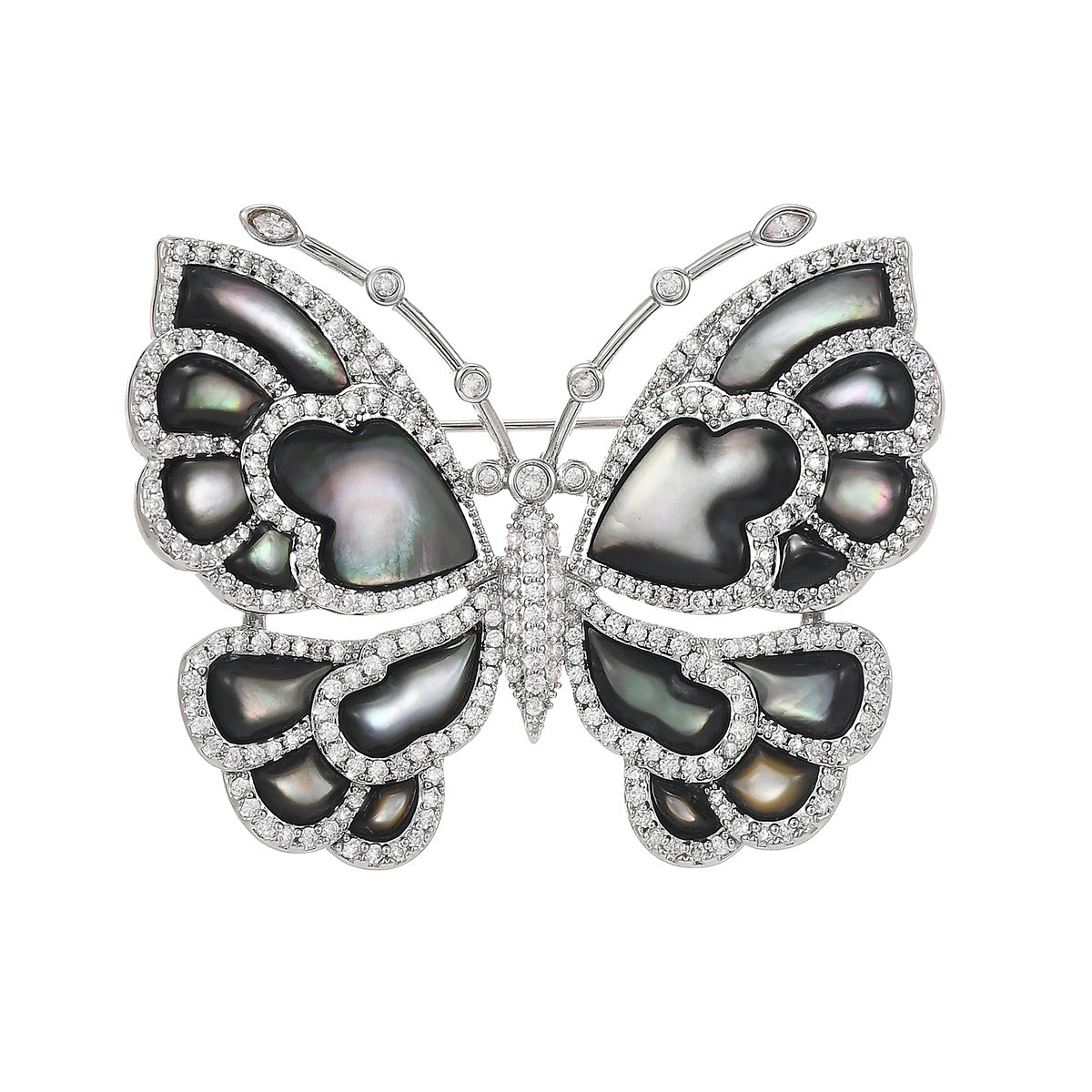 New Butterfly Love Butterfly Brooch High Suit Versatile Style Women's Niche Corsage Pin