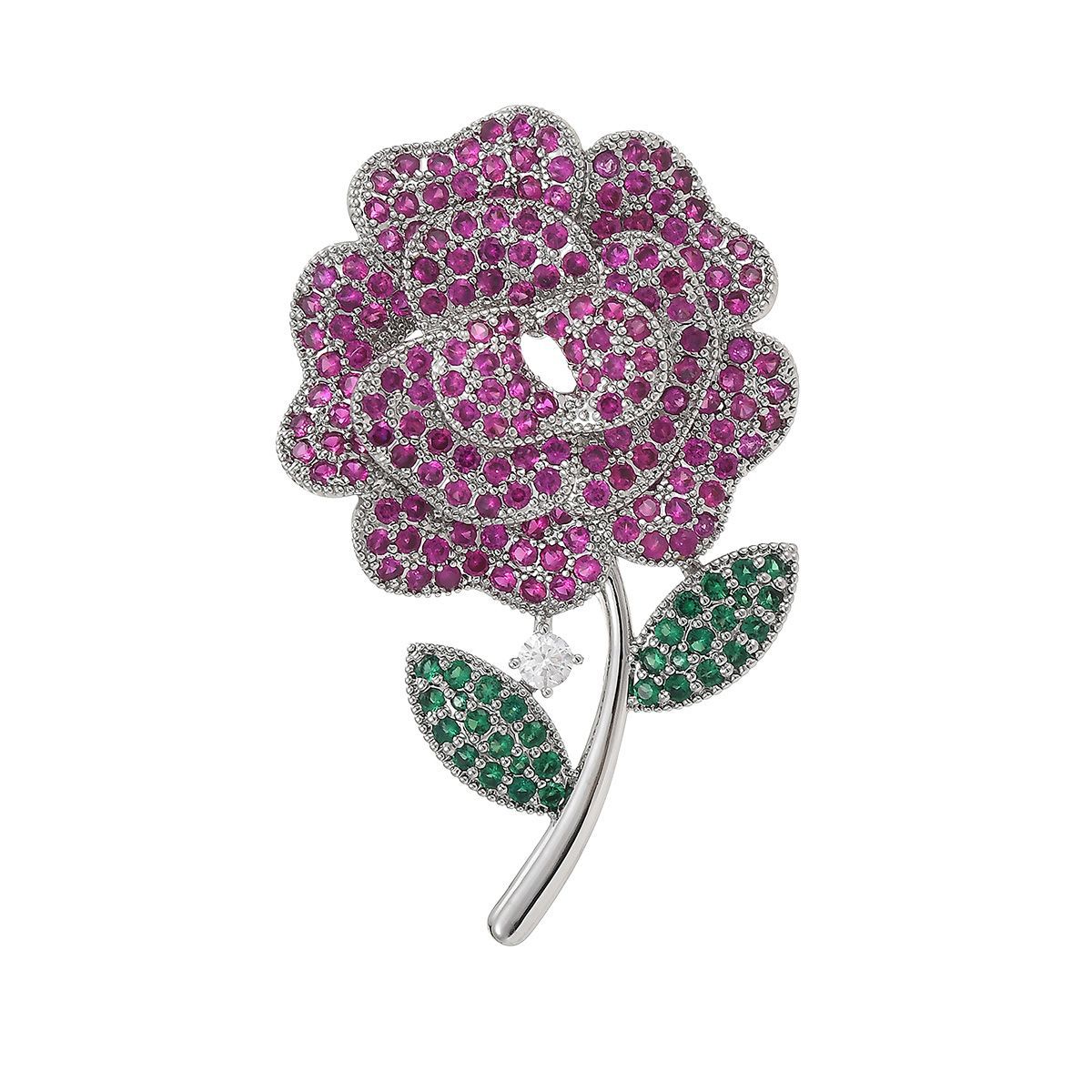 Sunflower Brooch Sparkle Plant Flower Corsage, Birthday Gift, Christmas Gift, New Year Gift