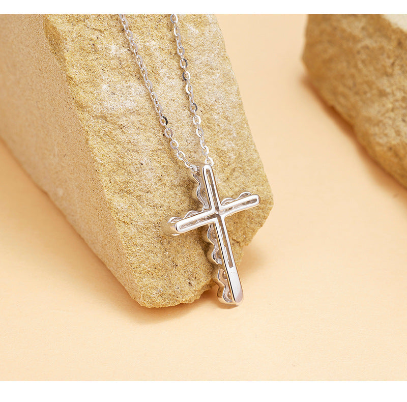 925 Sterling Silver Cross Necklace
