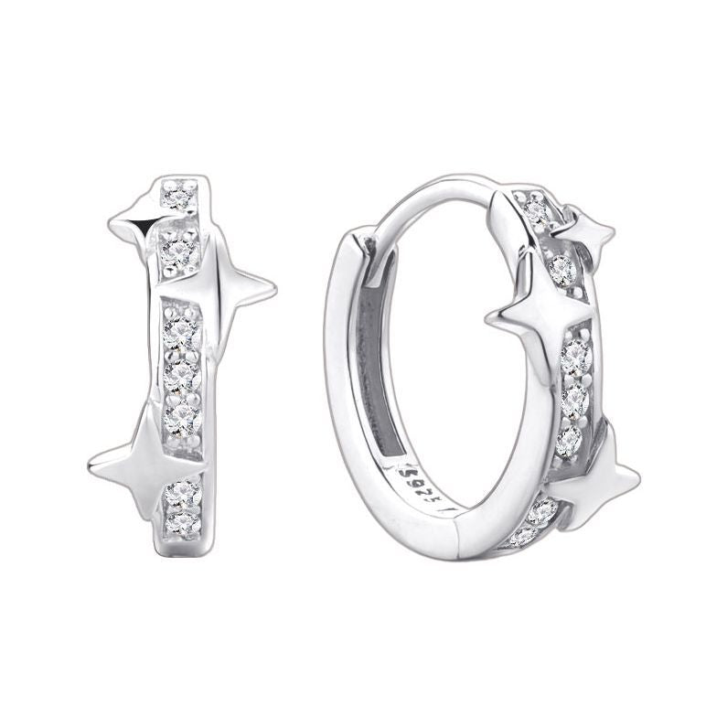 Dapaza Quadruple S925 Silver Earrings