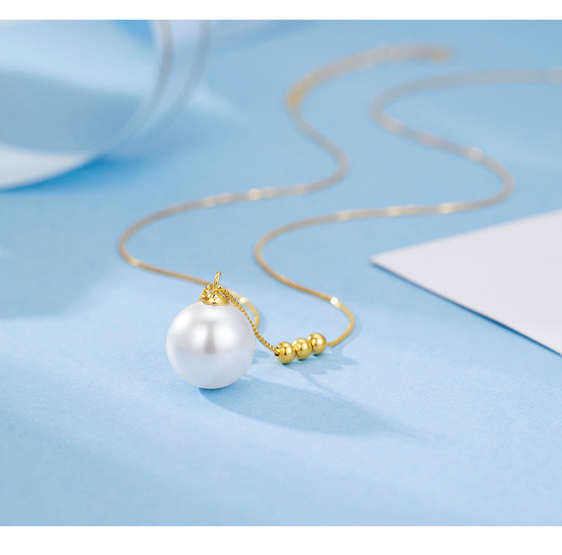 S925 Sterling Silver Australian White Highlight Necklace