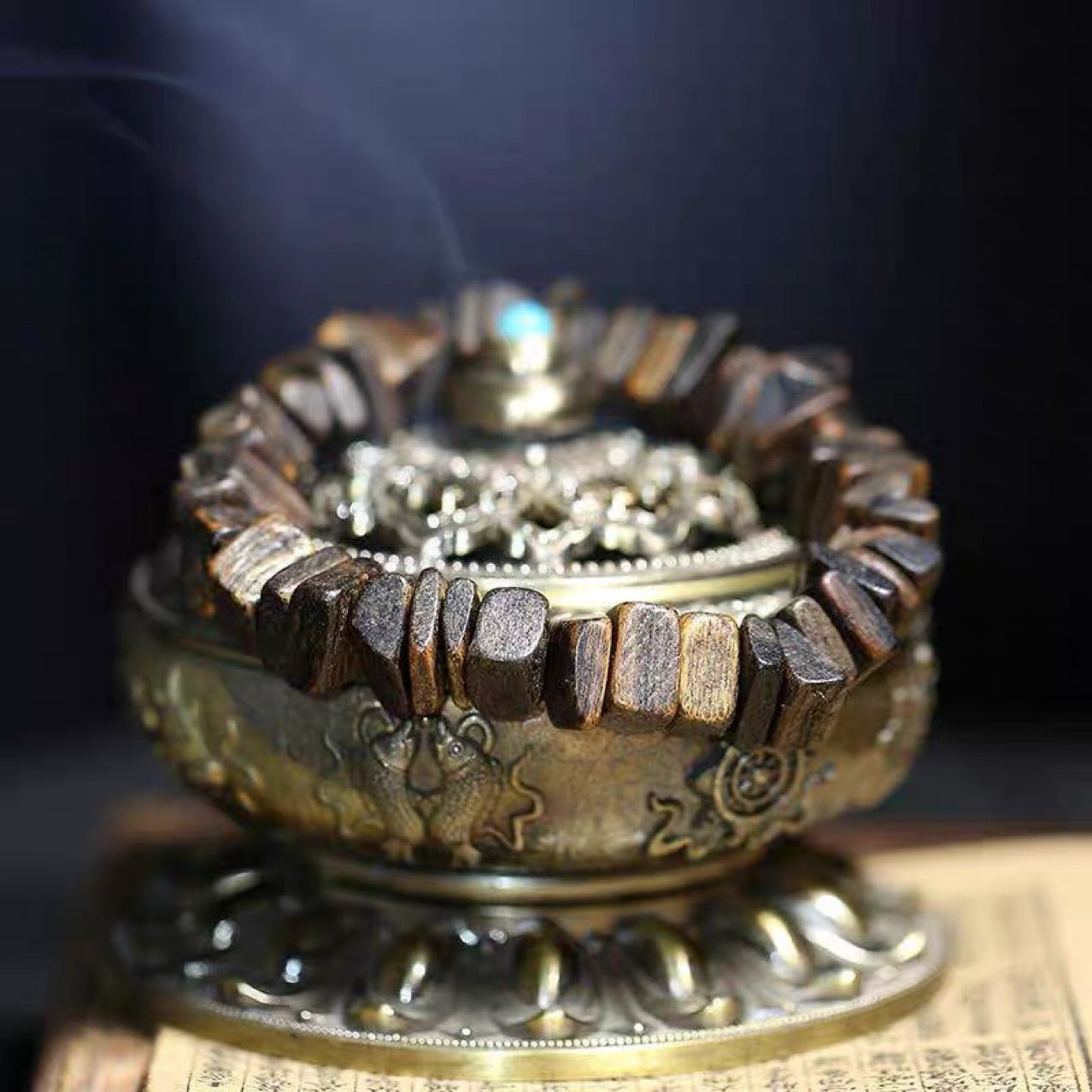 Indonesian Dalagan Agarwood Bracelet Men's