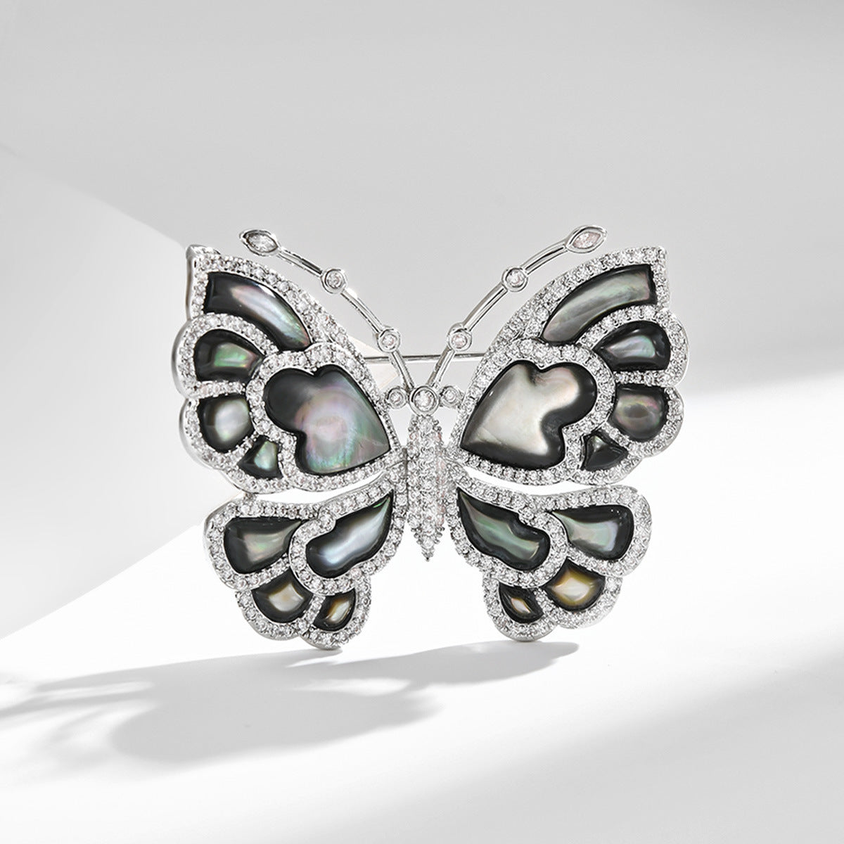 New Butterfly Love Butterfly Brooch High Suit Versatile Style Women's Niche Corsage Pin