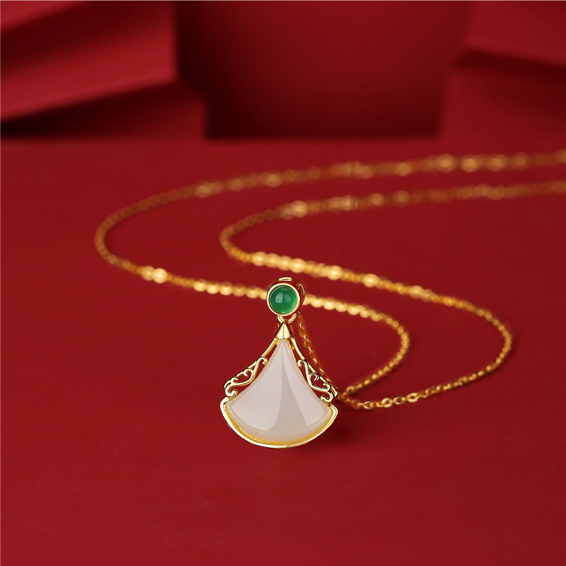 Dapaza  Natural Hetian Jade Necklace