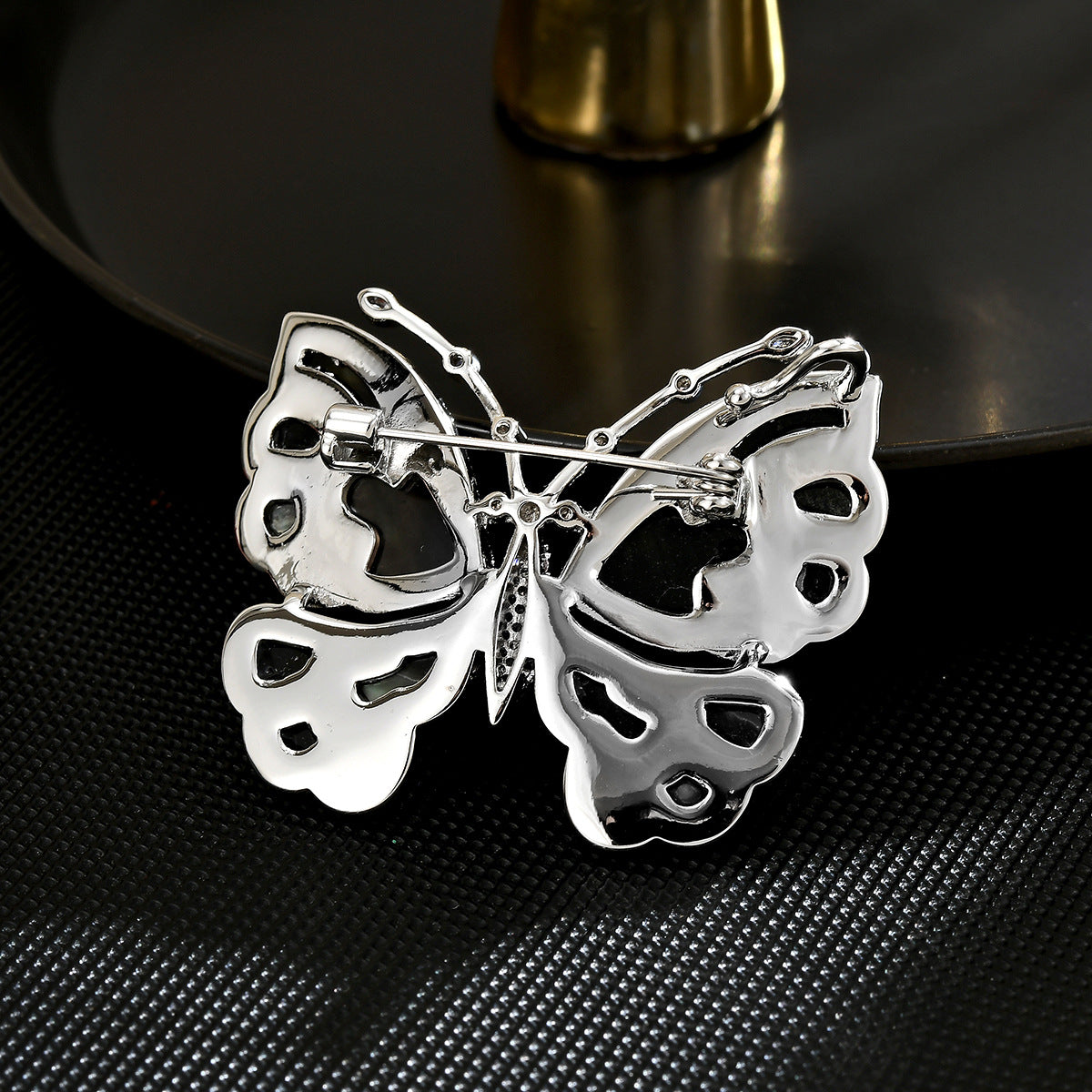 New Butterfly Love Butterfly Brooch High Suit Versatile Style Women's Niche Corsage Pin
