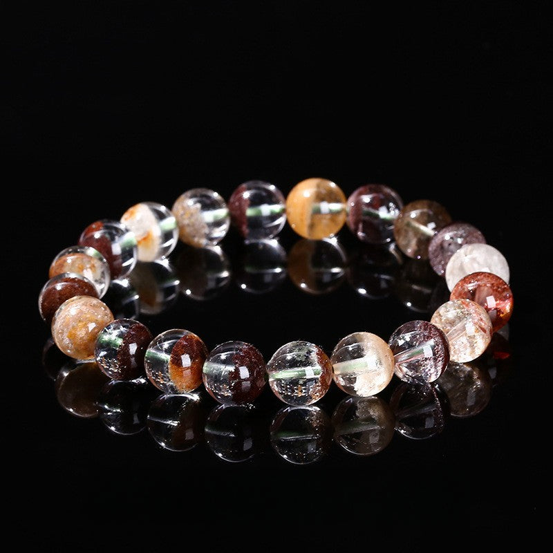 Buddha Life 7A/8A Natural Ice Transparent Ghost Crystal Bracelet