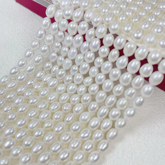 3–11mm Natural Freshwater Pearl Beads – Loose Pearls for DIY Jewelry Making & Craft Supplies