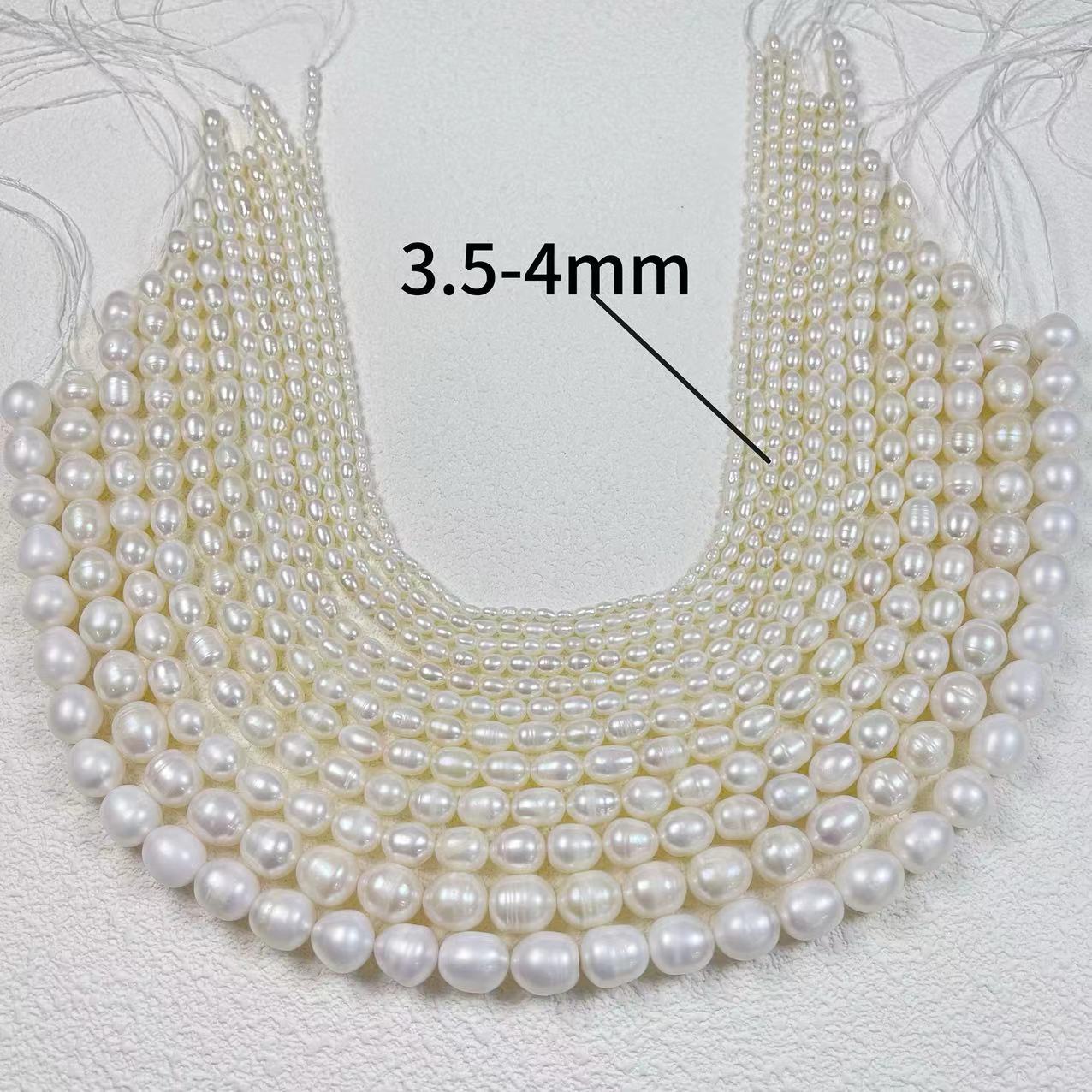 3–11mm Natural Freshwater Pearl Beads – Loose Pearls for DIY Jewelry Making & Craft Supplies