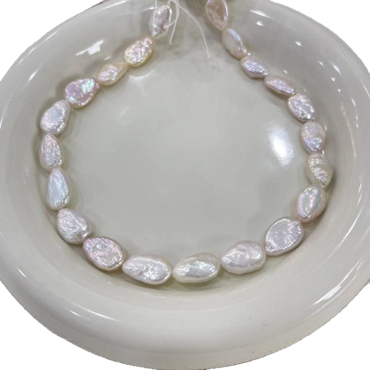 9–11mm Natural Freshwater Baroque Pearl Beads