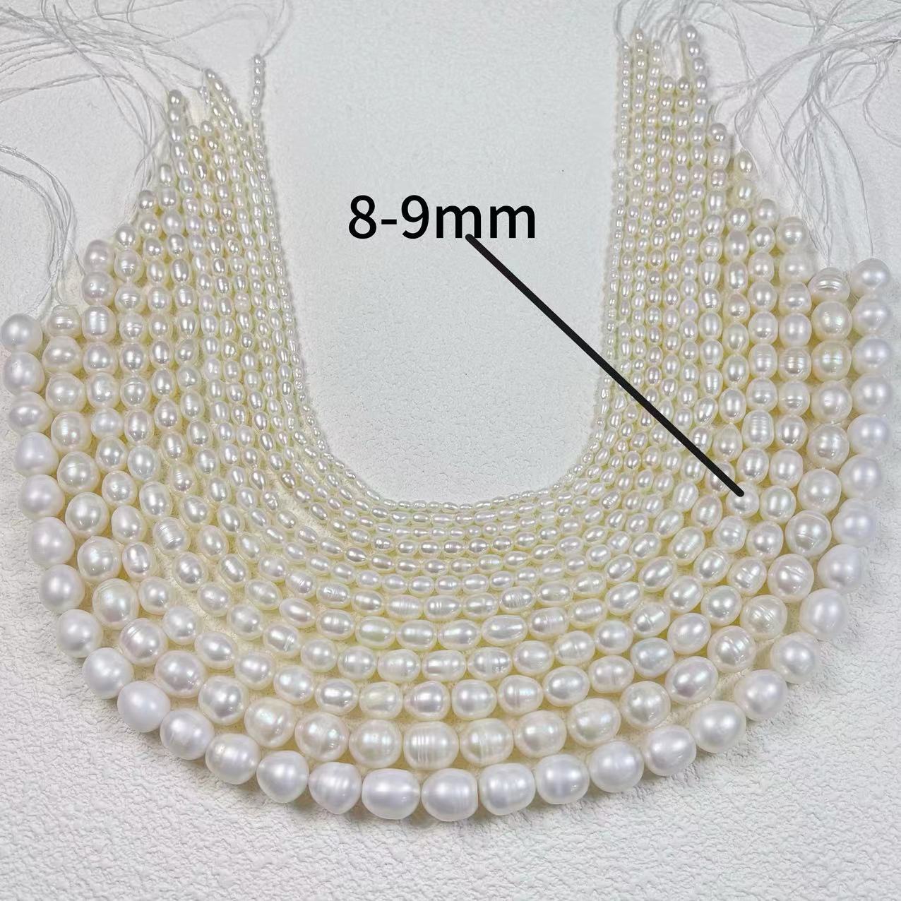 3–11mm Natural Freshwater Pearl Beads – Loose Pearls for DIY Jewelry Making & Craft Supplies